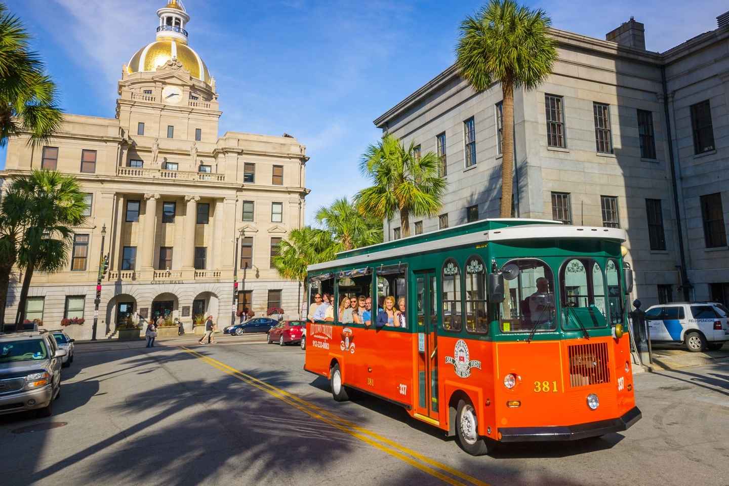 Savannah: Old Town Hop-On Hop-Off Trolley Tour thumbnail